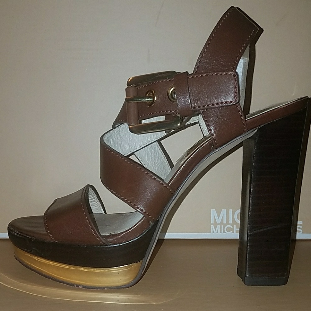 MICHAEL KORS SANDAL HEELS